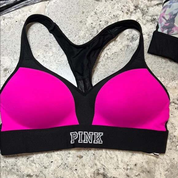 Victoria's Secret Pink Sports Bras - Three Pack Size S - Picture 3 of 7